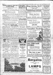 Saanich Peninsula And Gulf Islands Review Wed, January 17, 1934 (Page 2)