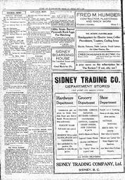 Sidney And Islands Review Fri, May 2, 1913 (Page 8)