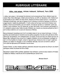   LE RÉVERBÈRE, 2005   , page 11