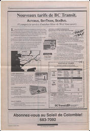 Le Soleil de Colombie, July 19, 1991, page 14