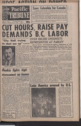   The Pacific Tribune - Friday, February 9, 1962   , page 1