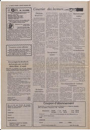 Le Soleil de Colombie, September 2, 1983, page 2