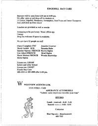   LE PETIT ACCUEIL, 1995   , page 10