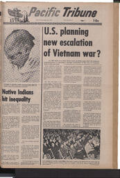   The Pacific Tribune - Friday, December 22, 1967   , page 1