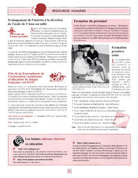   TRANSITION BULLETIN D'INFORMATION, 1999   , page 6