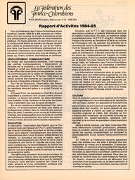   ANNUAIRE - FFCB, 1985   , page 34