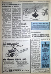   The Western Canadian Lumber Worker, Vol. XL No. 7, Nov.-Dec. 1972   , page 14