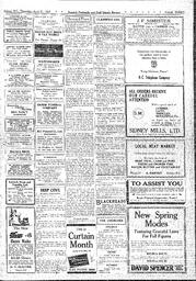 Saanich Peninsula And Gulf Islands Review Thu, April 21, 1927 (Page 3)