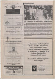 Le Soleil de Colombie-Britannique, June 18, 1993, page 6
