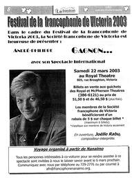   LE BASTION DE NANAIMO, 2003   , page 10
