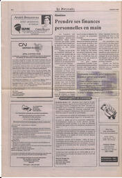 Le Soleil de Colombie-Britannique, January 20, 1995, page 10