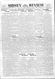Sidney And Islands Review Thu, February 21, 1924 (Page 1)