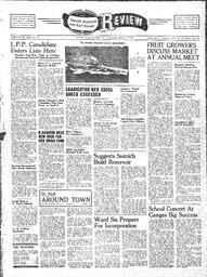 Saanich Peninsula And Gulf Islands Review Wed, March 21, 1945 (Page 1)