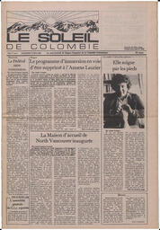 Le Soleil de Colombie, May 18, 1984, page 1