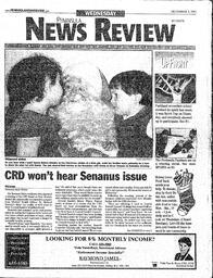 The Peninsula News Review Wed, December 5, 2001 (Page 1)