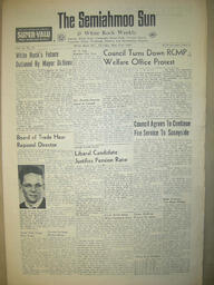 The Semiahmoo Sun and White Rock Weekly, May 23, 1957 (Page 1)