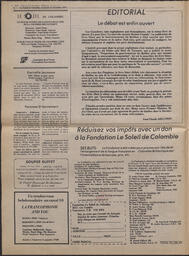 Le Soleil de Colombie, November 16, 1979, page 2