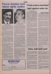   The Pacific Tribune - Monday, November 6, 1989   , page 12