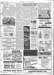 Saanich Peninsula And Gulf Islands Review Wed, May 7, 1958 (Page 9)