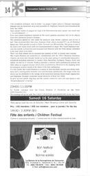   FESTIVAL D'ÉTÉ, 2001   , page 16