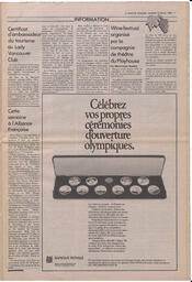 Le Soleil de Colombie, February 19, 1988, page 7