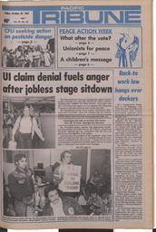   The Pacific Tribune - Friday, October 29, 1982   , page 1