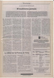 Le Soleil de Colombie, April 16, 1993, page 11