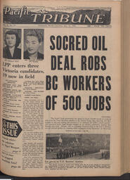   The Pacific Tribune - Friday, May 15, 1953   , page 1