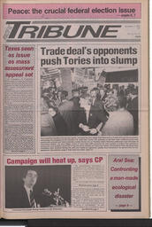   The Pacific Tribune - Monday, November 7, 1988   , page 1
