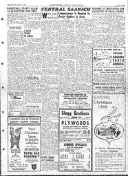 Saanich Peninsula And Gulf Islands Review Sun, November 13, 1966 (Page 3)