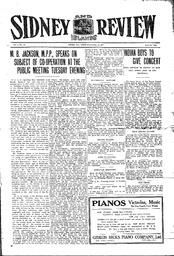 Sidney And Islands Review Thu, April 12, 1917 (Page 1)