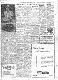 Saanich Peninsula And Gulf Islands Review Wed, February 14, 1951 (Page 6)