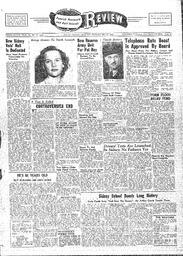 Saanich Peninsula And Gulf Islands Review Wed, May 31, 1950 (Page 1)