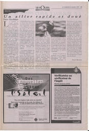 Le Soleil de Colombie-Britannique, October 31, 1997, page 13