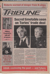   The Pacific Tribune - Wednesday, November 18, 1987   , page 1