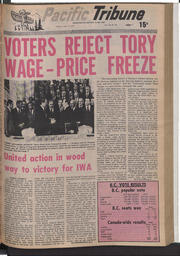   The Pacific Tribune - Friday, July 12, 1974   , page 1