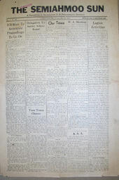 The Semiahmoo Sun, May 24, 1946 (Page 1)