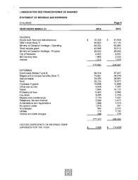   ÉTATS FINANCIERS - EN, 2014   , page 5