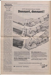 Le Soleil de Colombie, February 27, 1987, page 4
