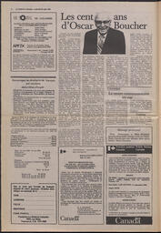 Le Soleil de Colombie, August 24, 1984, page 2
