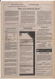 Le Soleil de Colombie, August 8, 1980, page 4