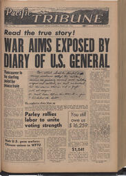   The Pacific Tribune - Friday, March 14, 1952   , page 1