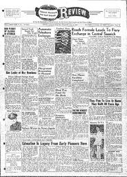 Saanich Peninsula And Gulf Islands Review Wed, June 15, 1955 (Page 1)