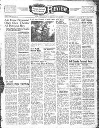 Saanich Peninsula And Gulf Islands Review Wed, January 10, 1945 (Page 1)