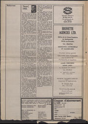 Le Soleil de Vancouver, October 29, 1971, page 2