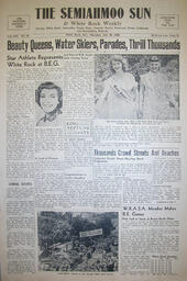 The Semiahmoo Sun and White Rock Weekly, July 29, 1954 (Page 1)