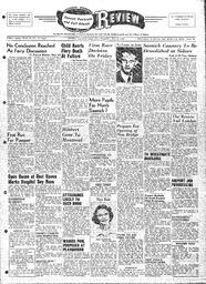 Saanich Peninsula And Gulf Islands Review Wed, May 18, 1955 (Page 1)