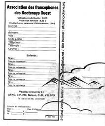   LA VOIX DES KOOTENAYS, 2003   , page 16