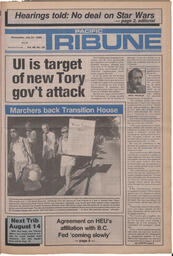   The Pacific Tribune - Wednesday, July 24, 1985   , page 1