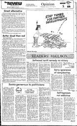 The Review Wed, January 14, 1987 (Page 4)
